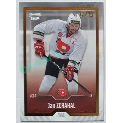 2022/23 Goal Cards Chance Liga 1. série #148 Jan Zdráhal Gold 17/23