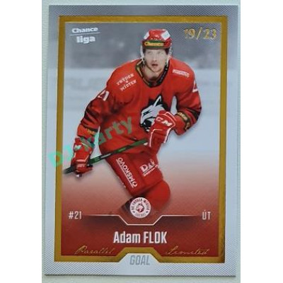 2022/23 Goal Cards Chance Liga Update #467 Adam Flok Gold xx/23