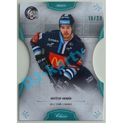 2020/21 OFS 2. série Kryštof Hrabík #303 18/20 Blue Cut