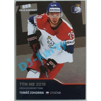 2020 MK reprezentace Tomáš Zohorna Tým MS 2019 #67