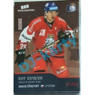 2020 MK reprezentace David Šťastný RC EHT #38 22/25 Red