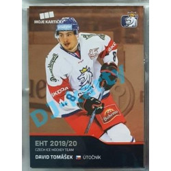 2020 MK reprezentace David Tomášek EHT #35 Red Promo