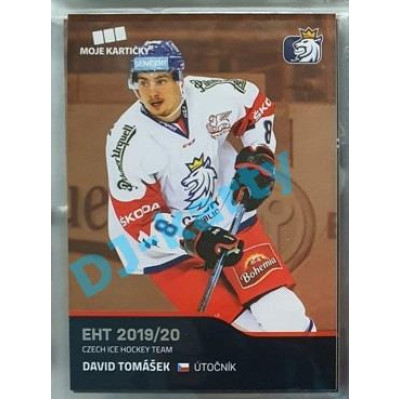 2020 MK reprezentace David Tomášek EHT #35 Red Promo