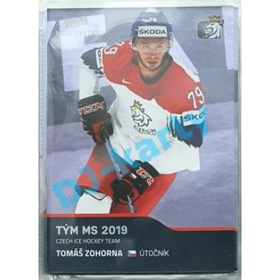 2020 MK reprezentace Tomáš Zohorna Tým MS 2019 #67 Blue Promo