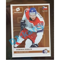 2020 MK Stick Dominik Kubalík All-Rookie Team NHL #32 1 of 25 Bronze