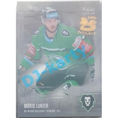 2019/20 OFS Mário Lunter #399 xx/12 Silver Rainbow Expo Pard.