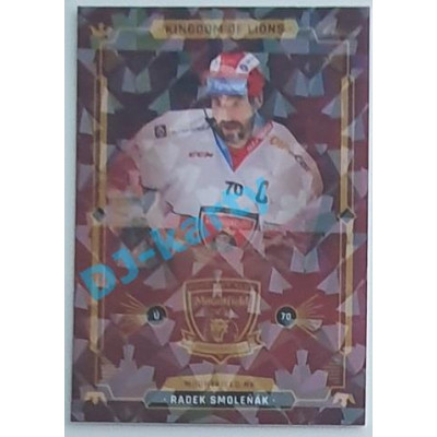 2021 OFS Kingdom of Lions Radek Smoleňák #B15 5/6 Cracked Ice