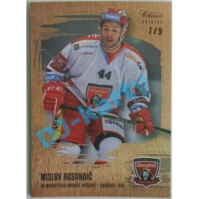 2019/20 OFS Mislav Rosandič #80 7/9 Gold Rainbow
