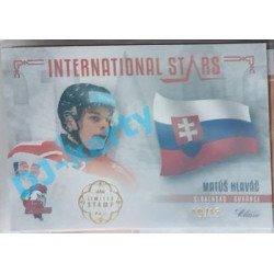 2019/20 OFS Matúš Hlaváč #IS-MHL 10/15 International Stars Limited Stamp