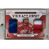 2023/24 Goal cards Chance Liga 2. série #SJ-14 František Hrdinka Game Used Material Jersey&Stick 14/20