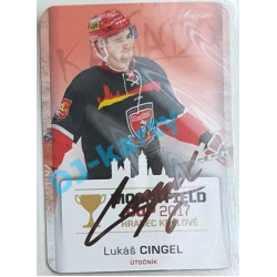 2017 OFS Mountfield Cup Lukáš Cingel #12 2/10 Autograph Die Cut