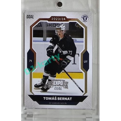 2023/24 Goal cards Chance Liga 2. série #357 Tomáš Bernat Expo Perleť 1of7
