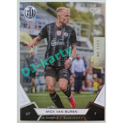 2021/22 Sportzoo Fortuna Liga 2. série #324 Mick Van Buren PROMO