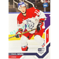 2021/22 MK reprezentace #068 Pavel Novák U20