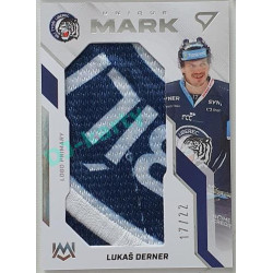 2022/23 Sportzoo ELH 1. série #UM-LD Lukáš Derner Unique Mark 17/22