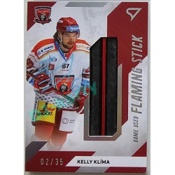 2022/23 Sportzoo ELH 1. série #FS-KL Kelly Klíma Flaming Stick 02/35