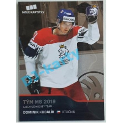 2020 MK reprezentace Dominik Kubalík Tým MS 2019 #68