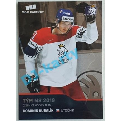 2020 MK reprezentace Dominik Kubalík Tým MS 2019 #68