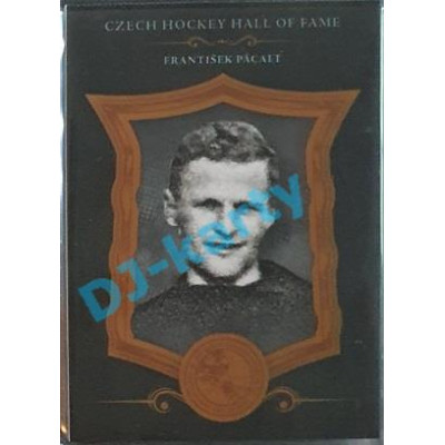 2020 OFS Síň slávy českého hokeje František Pácalt #SSCH-082 07/25 Black Cut