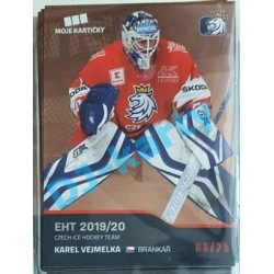 2020 MK reprezentace Karel Vejmelka EHT #39 08/25 Red