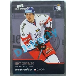 2020 MK reprezentace David Tomášek EHT #35 Blue Promo