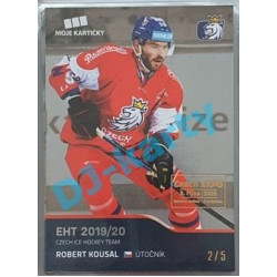 2020 MK reprezentace Robert Kousal #15 2/5 Silver Czech Expo