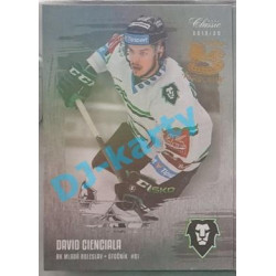2019/20 OFS David Cienciala #400 xx/12 Silver Rainbow Expo Pard.