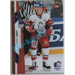 2021 MK reprezentace Lukáš Jašek RC EHT #11 17/25 Red