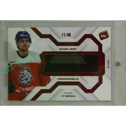 2021/22 MK reprezentace #GUM-14 Jiří Smejkal Game Used Memorabilia RED 11/40