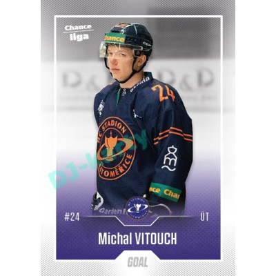 2022/23 Goal Cards Chance Liga 1. série #068 Michal Vitouch