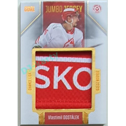 2022/23 Goal Cards Chance Liga 1. série #J-15 Vlastimil Dostálek JUMBO Jersey 02/77