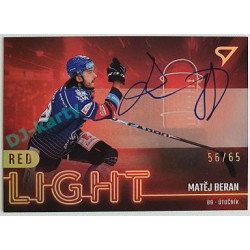 2022/23 Sportzoo ELH 2. série #RLS-MB Matěj Beran Red Light Auto xx/65