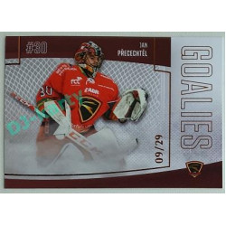 2022/23 Goal Cards Chance Liga 2. série #G-24 Jan Přecechtěl Goalies Parallel xx/29