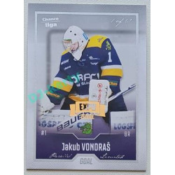 2022/23 Goal Cards Chance Liga Update #488 Jakub Vondraš  Expo Silver 1 of 3