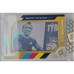 2023 MK The Gamers #PP-JV Jakub Vrána 2021 Behind The Scene Printing Plate 1/1 Black