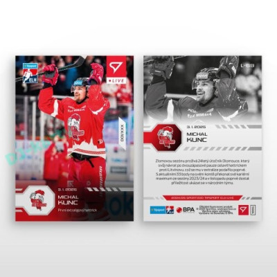 2024/25 Sportzoo ELH LIVE #L-69 Michal Kunc xx/48
