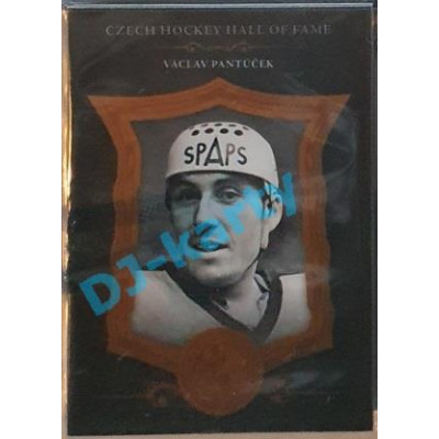2020 OFS Síň slávy českého hokeje Václav Pantůček #SSCH-084 24/25 Black Cut