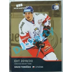 2020 MK reprezentace David Tomášek EHT #35 Gold Promo