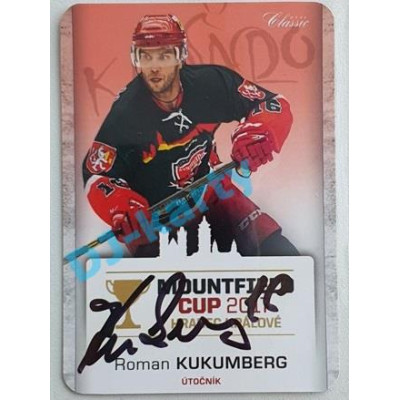 2017 OFS Mountfield Cup Roman Kukumberg #14 2/10 Autograph Die Cut