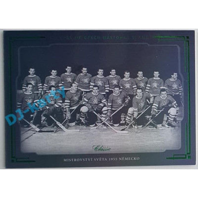 2021/22 OFS The Final Series Mistrovství světa 1955 Německo #HCNT-18 02/20 History of Czech National Teams Emerald