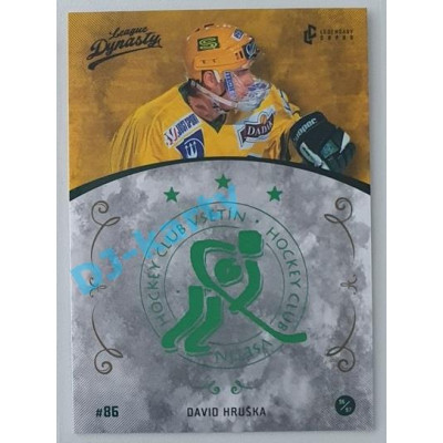 2021 Legendary Cards League Dynasty Vsetín David Hruška #69