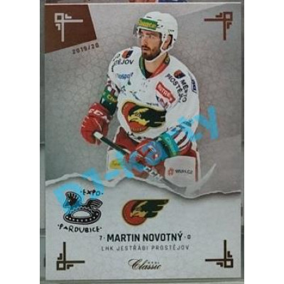 2019/20 OFS Chance liga Martin Novotný #126 x/6 Expo Pard.