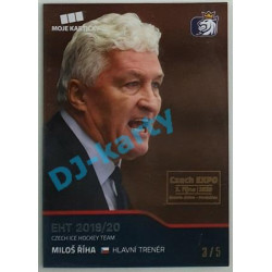 2020 MK reprezentace Miloš Říha #86 3/5 Red Czech Expo