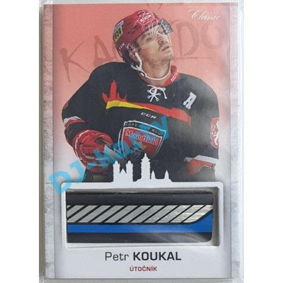 2017 OFS Mountfield Cup Petr Koukal #15 Game Used Stick PROMO