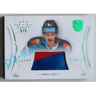 2021/22 OFS The Final Series Daniel Poizl #STI-POD 5/5 Game Used Stick Emerald