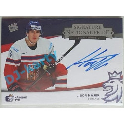 2021 MK reprezentace Libor Hájek #NPS-LH 5/46 National Pride Signatures