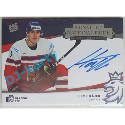2021 MK reprezentace Libor Hájek #NPS-LH 5/46 National Pride Signatures