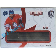 2021 MK reprezentace Hynek Zohorna #16 27/35 Game used memorabilia Red