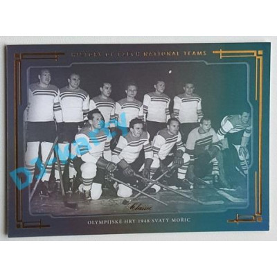 2021/22 OFS The Final Series Olympijské hry 1948 Svatý Mořič #HCNT-16 11/15 History of Czech National Teams