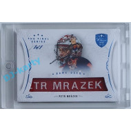 2021/22 OFS The Final Series Petr Mrázek #MEM-ER 1/1 Game Used Blue